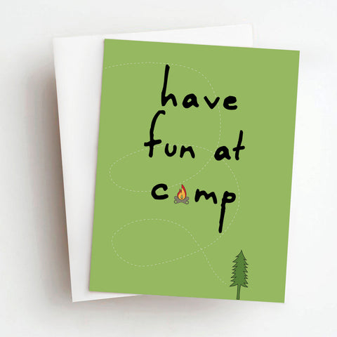 have fun at camp