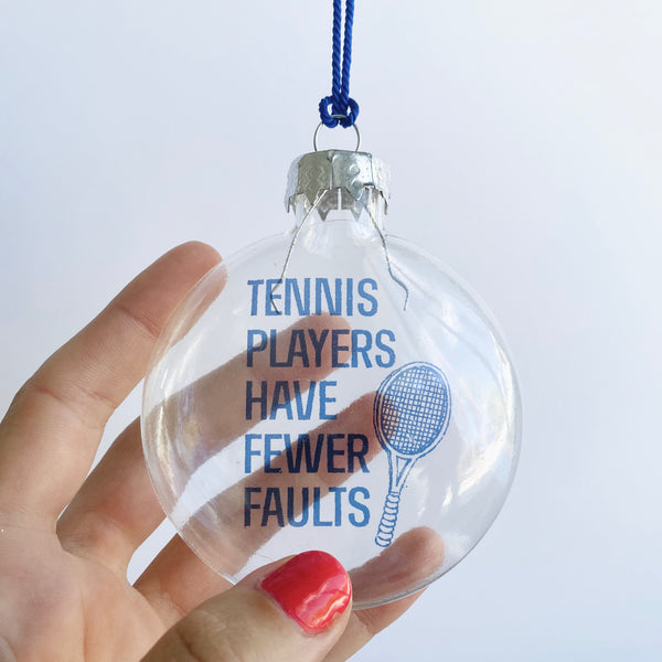tennis faults