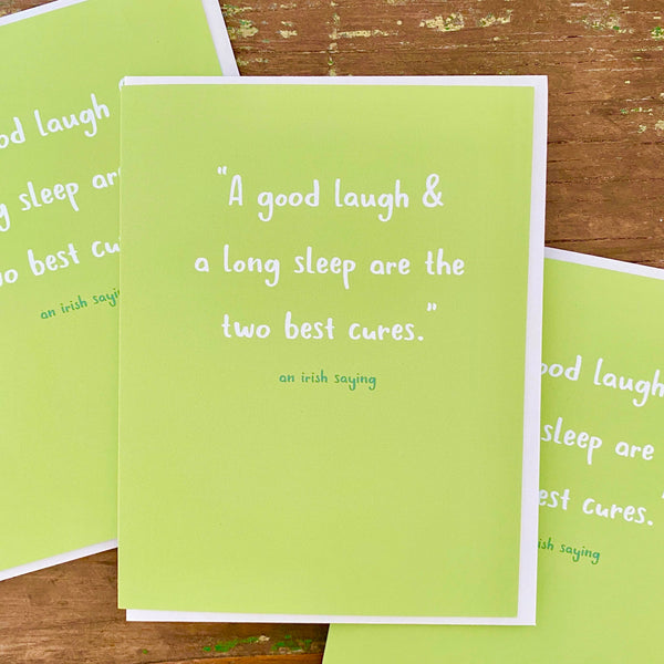 irish saying st. patrick's day card