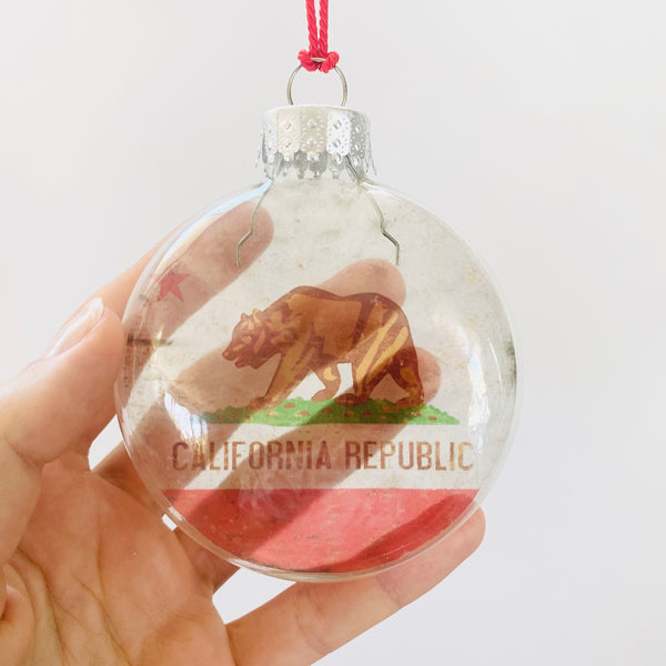 california flag bear vintage