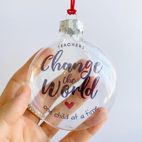 teachers change the world