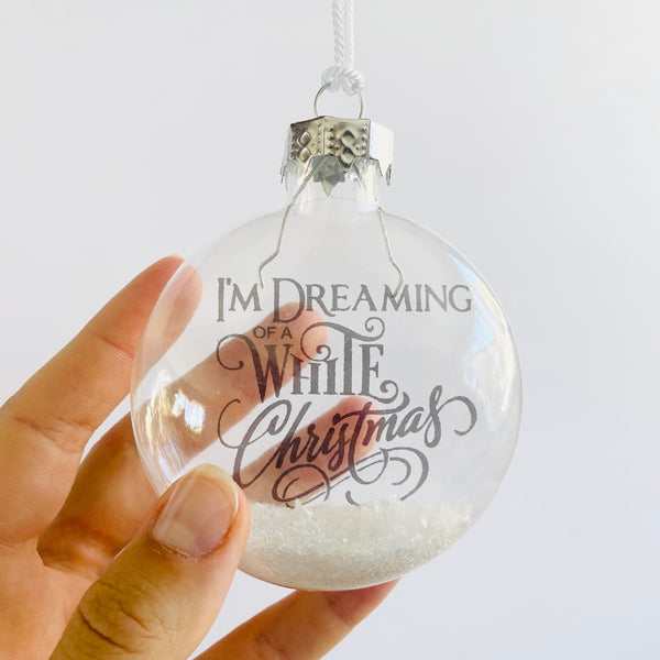 white christmas (with snow!)