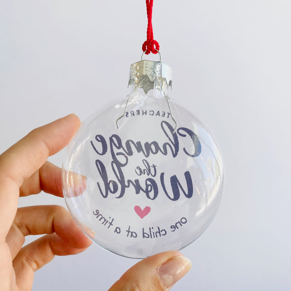 teachers change the world