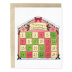 Advent Calendar Christmas Card