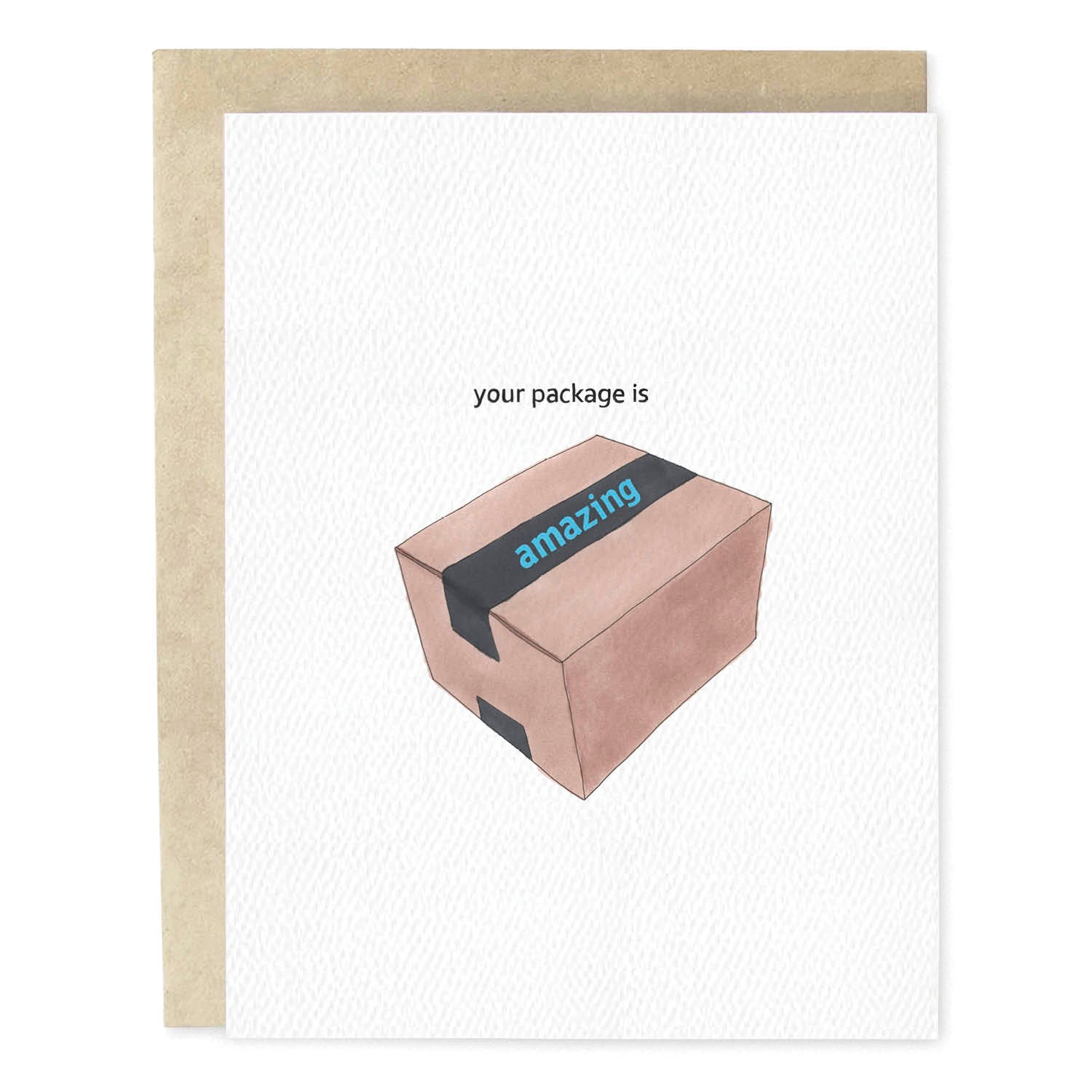 Amazing Package Love Card