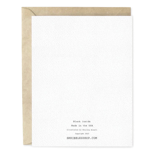 Blimp Good Luck Card