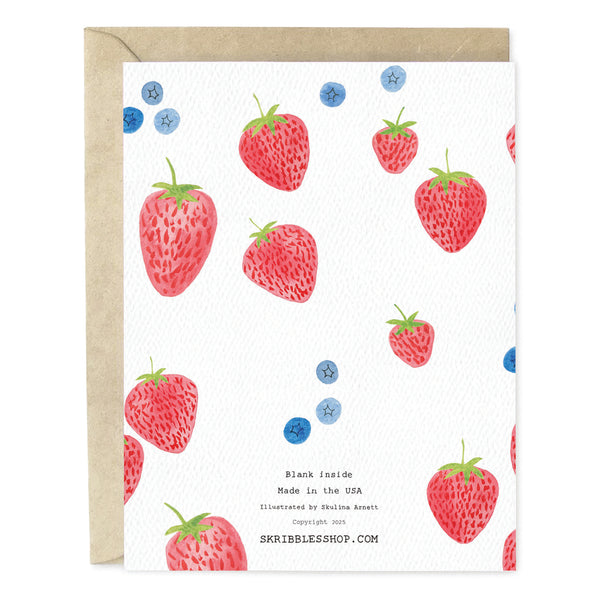 Berry Happy Birthday Card