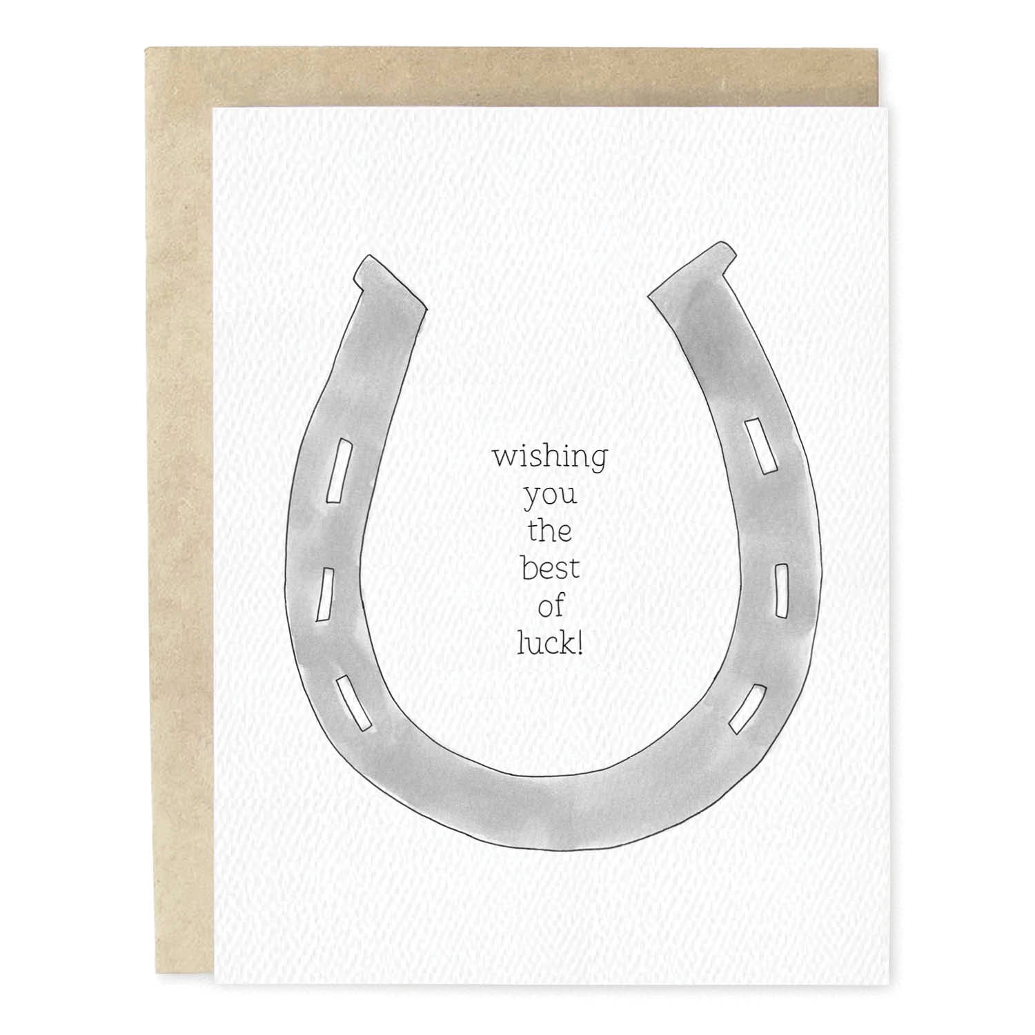 Best Of Luck Good Luck Card
