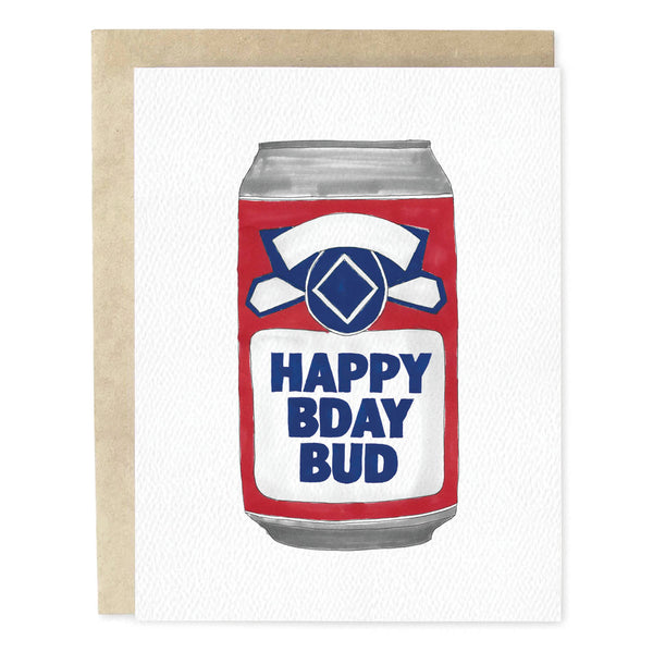 Bud Birthday Card