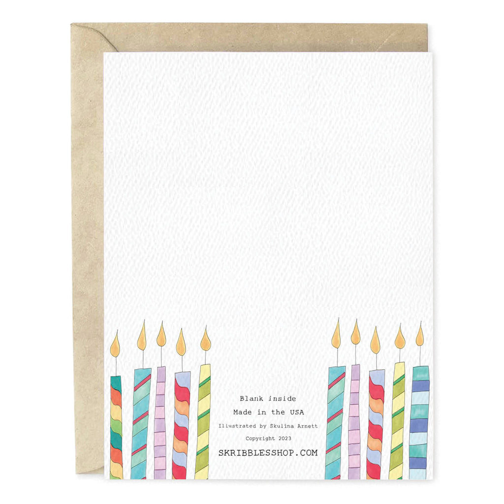 Candle Wishes Birthday Card