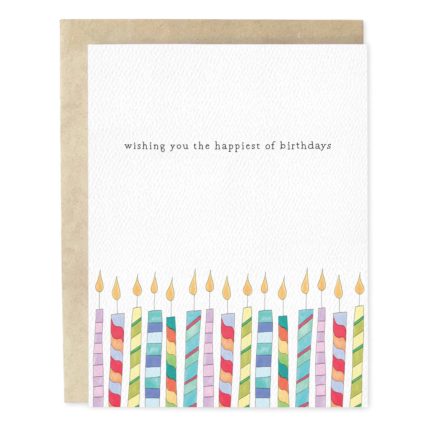 Candle Wishes Birthday Card