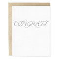 Congrats Script Card