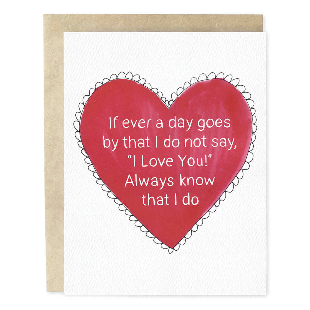 Always Know Love Card