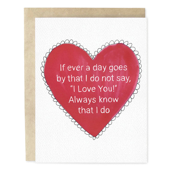 Always Know Love Card