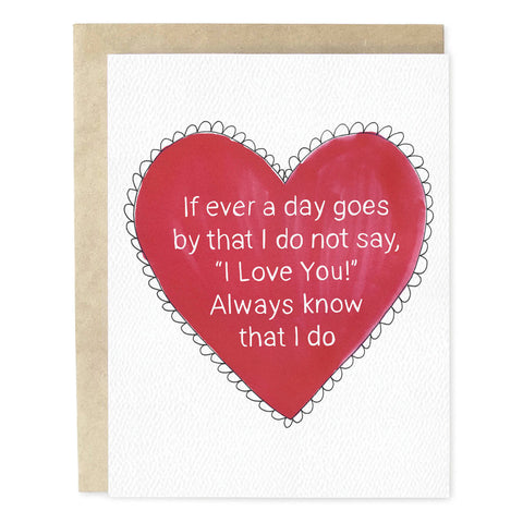 Always Know Love Card