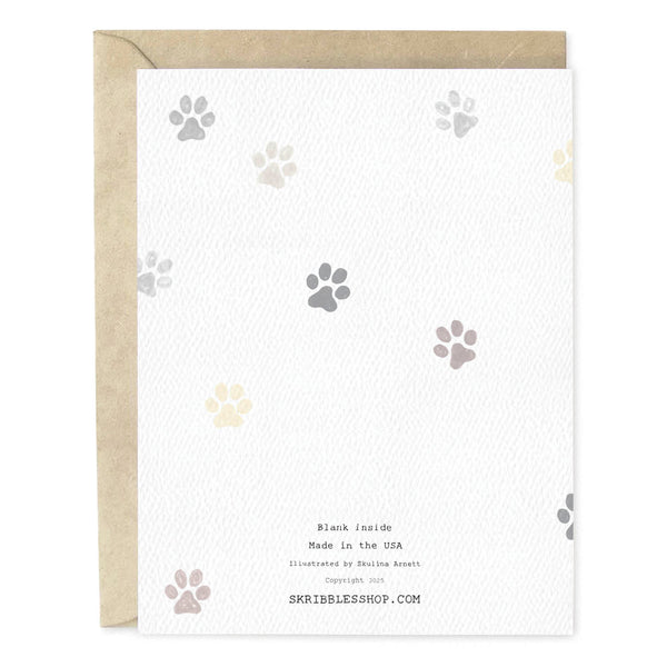 Dog's Lives Pet Sympathy Card