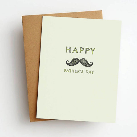 happy father's day mustache