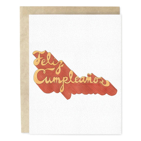 Feliz Cumpleaños Birthday Card