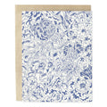 Flower Sketch Blank Card