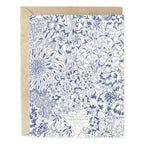 Flower Sketch Blank Card