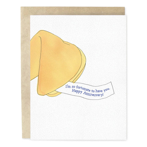 Fortunate To Have You Anniversary Card