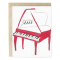 Grand Piano Birthday Card