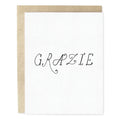 Grazie Simple Thank You Card