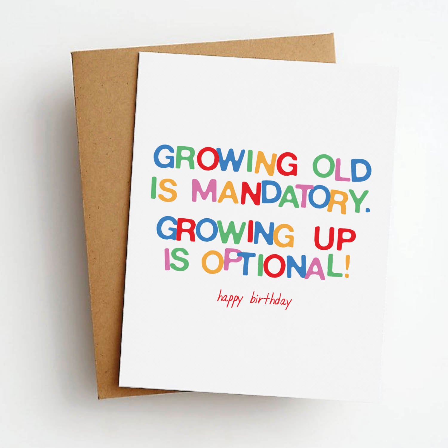 growing up optional