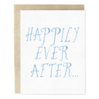 Happily Ever After Wedding Card