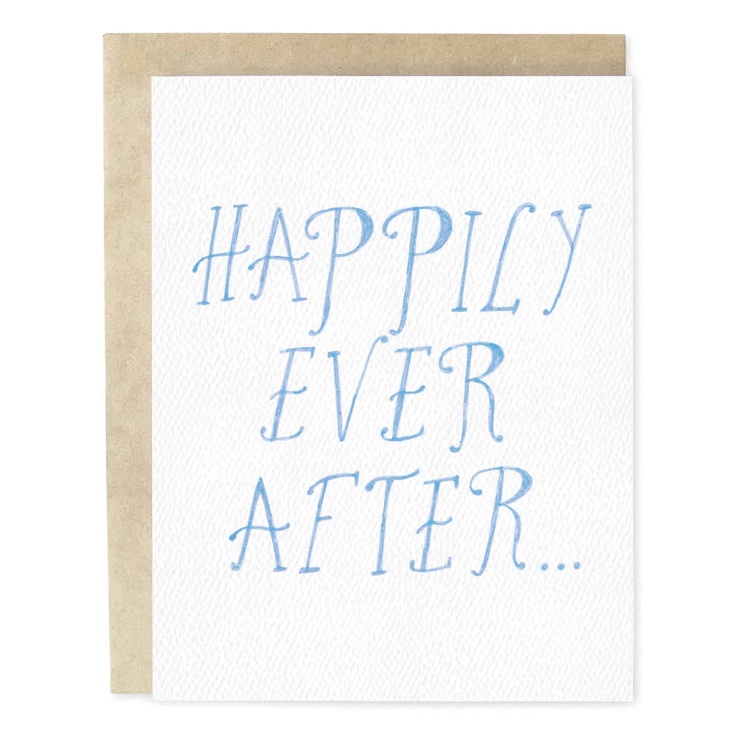 Happily Ever After Wedding Card