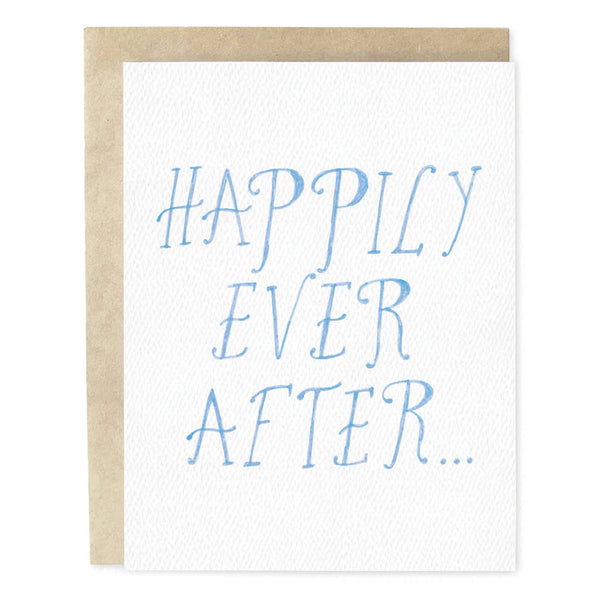 Happily Ever After Wedding Card