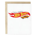 Hot Wheels Birthday Card
