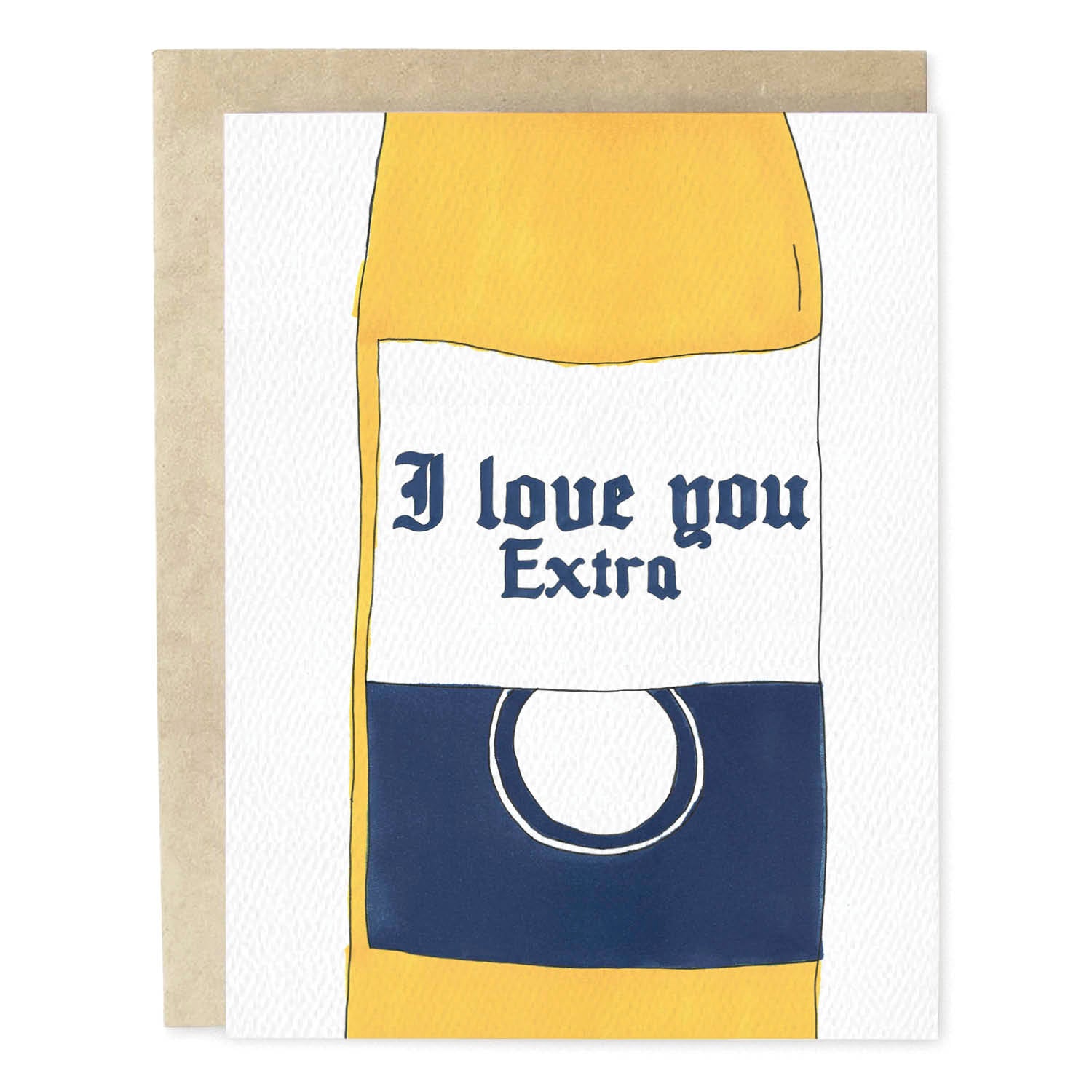 I Love You Extra Love Card