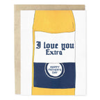 I Love You Extra Father's Day Card