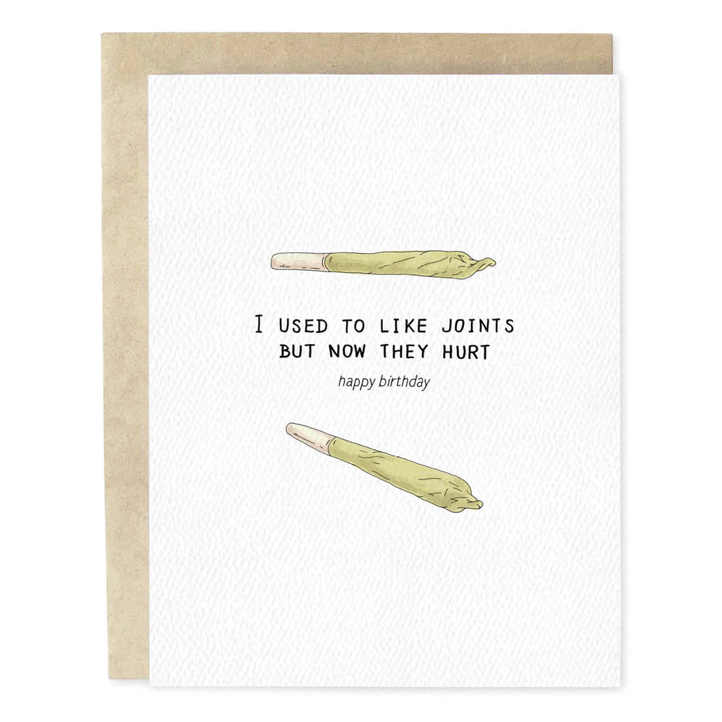 Joints Funny Birthday Card