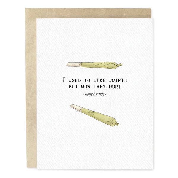 Joints Funny Birthday Card