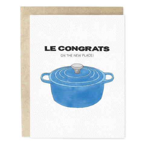 Le Congrats Housewarming Card