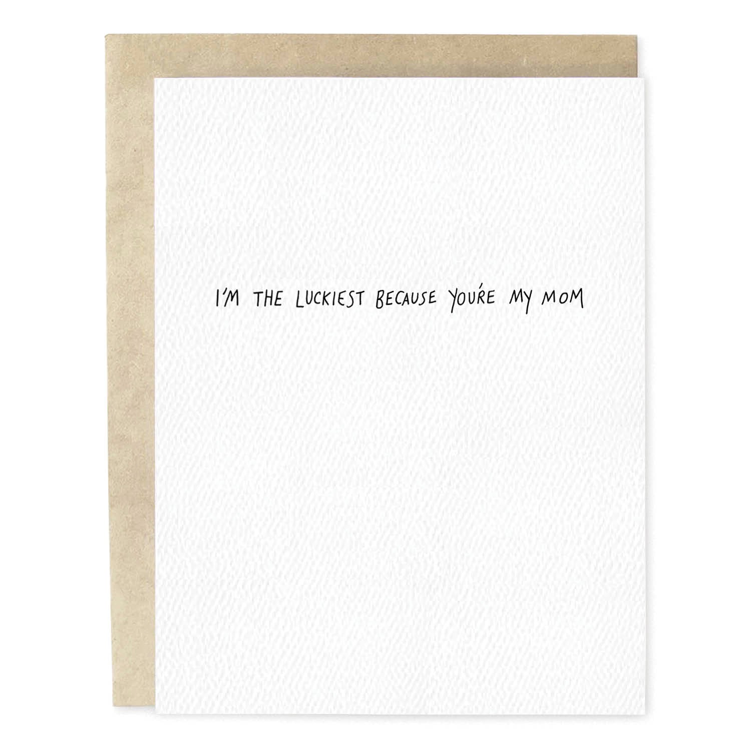 Luckiest Mother's Day Card