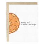 Eres Mi Media Naranja Love Card