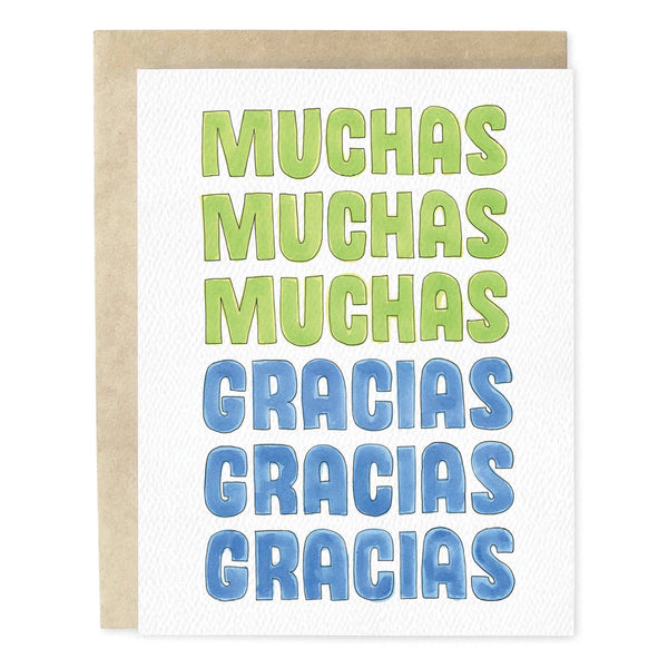 Muchas Gracias Thank You Card