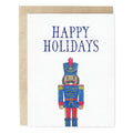 Nutcracker Happy Holidays Christmas Card