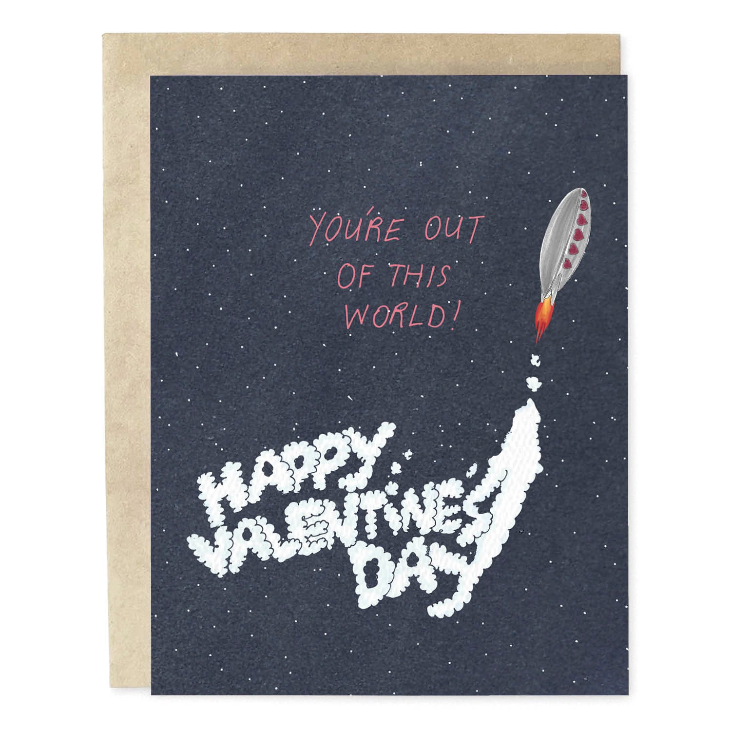 Out Of This World Valentine's Day Card