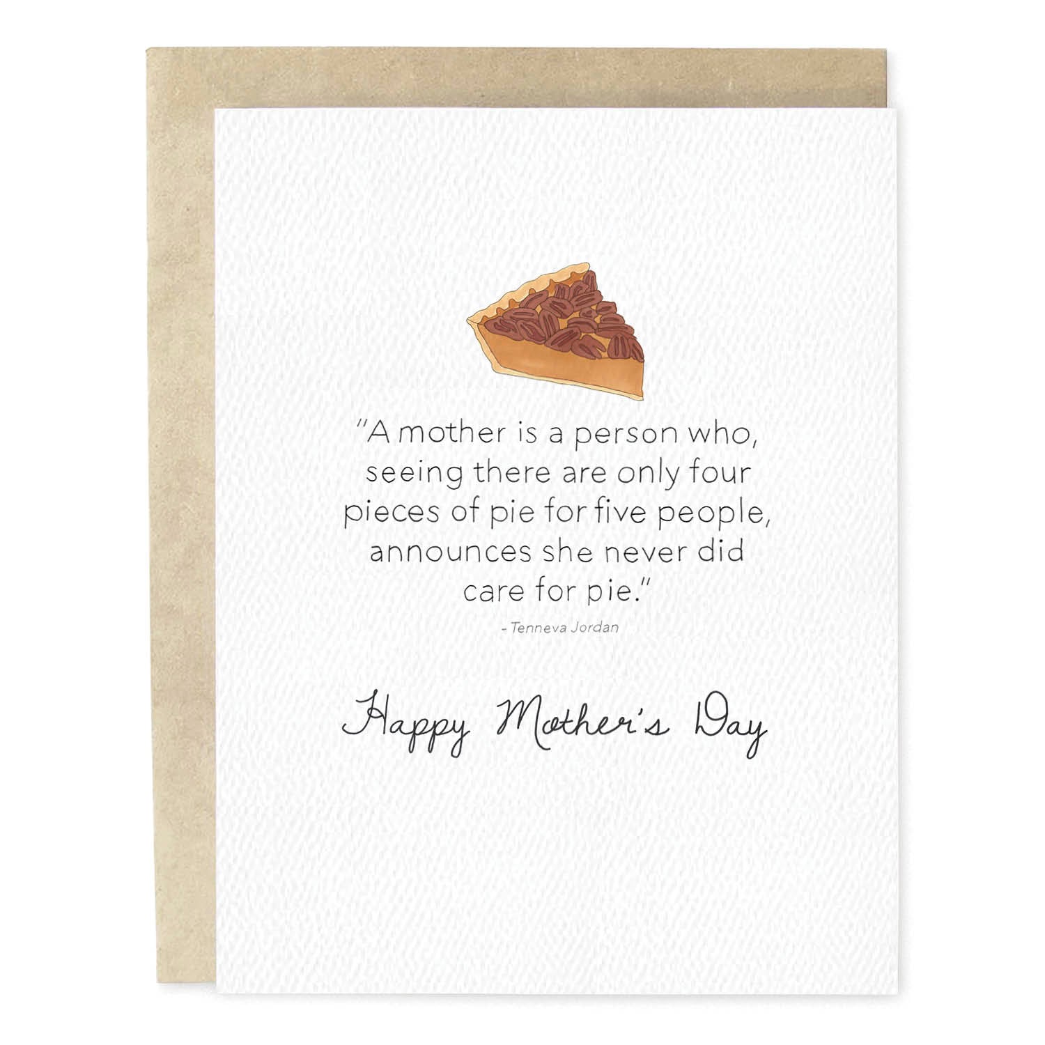 Pie Mother's Day Card