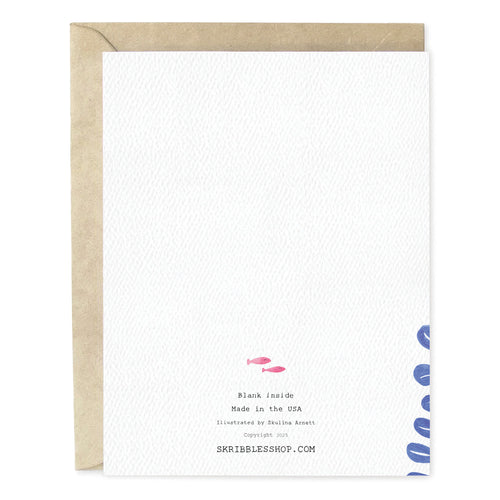 A Sea Of Love New Baby Card