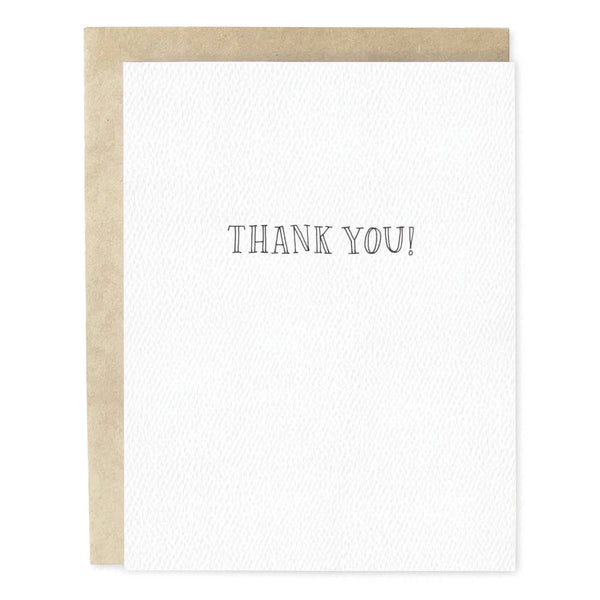 Simple Thank You Card