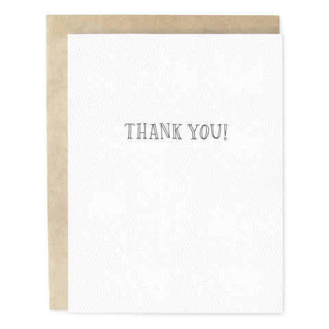 Simple Thank You Card