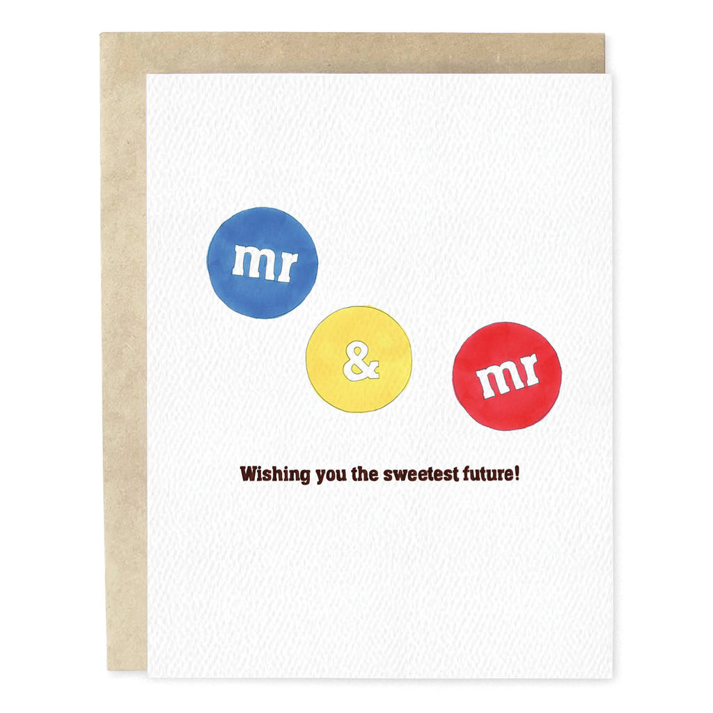 Sweetest Future Mr. Mr. Wedding Card