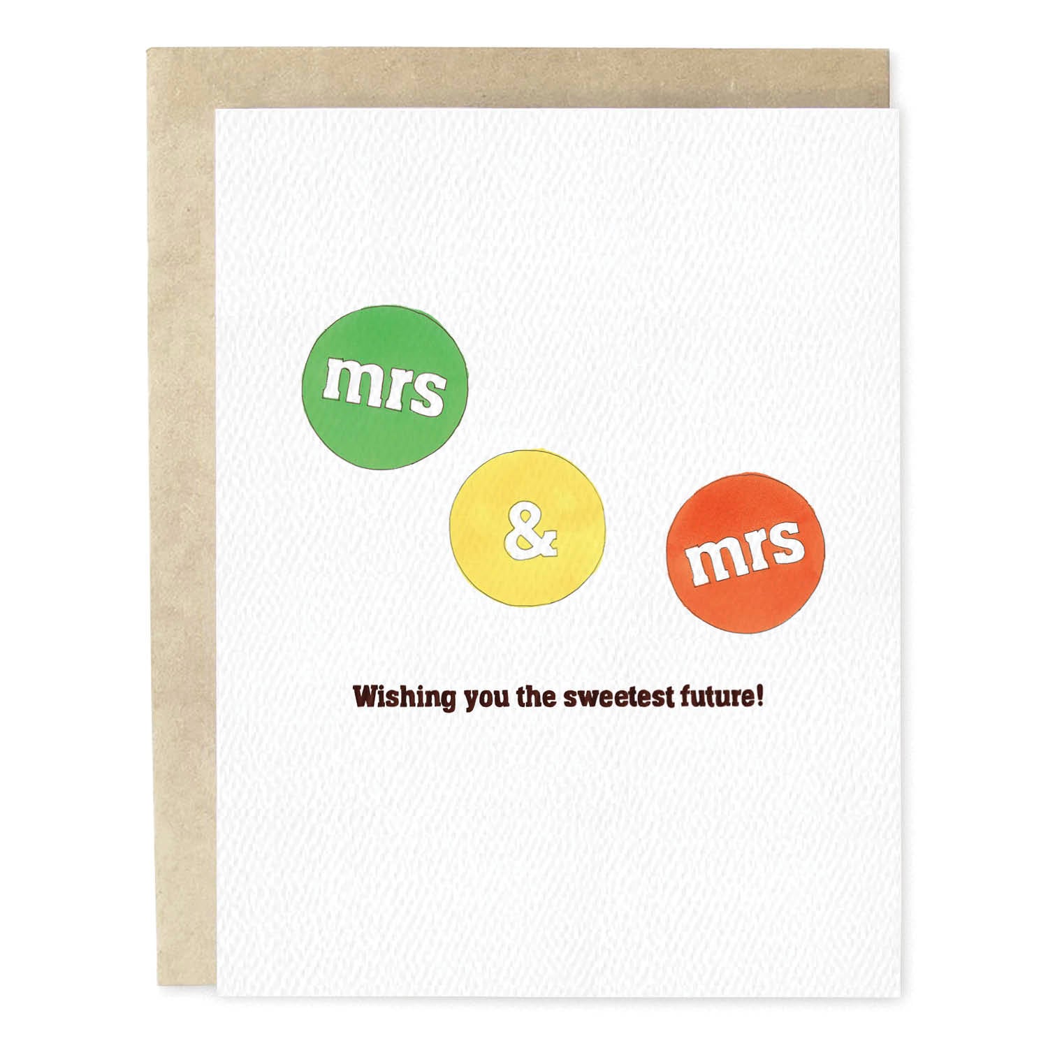 Sweetest Future Mrs. Mrs. Wedding Card