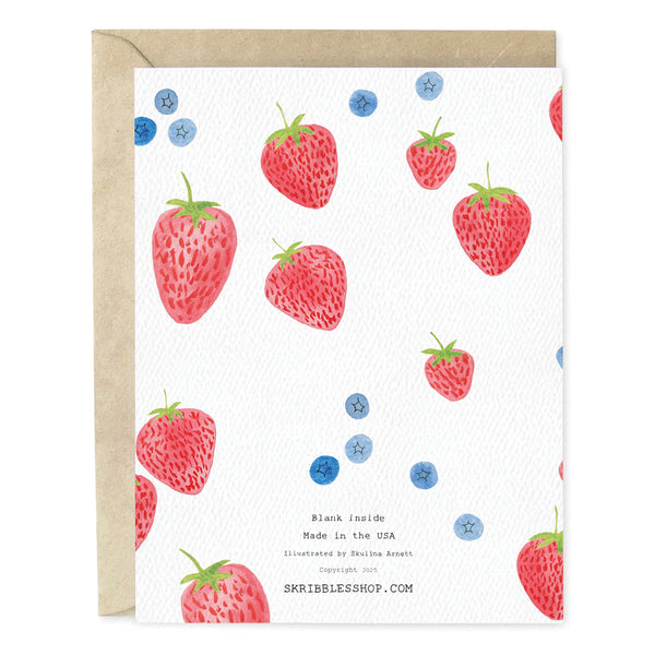 Thank You Berry Much Card