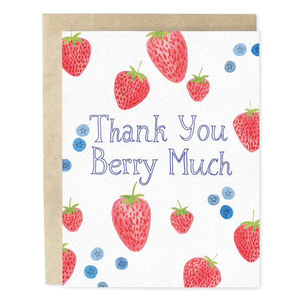 Thank You Berry Much Card